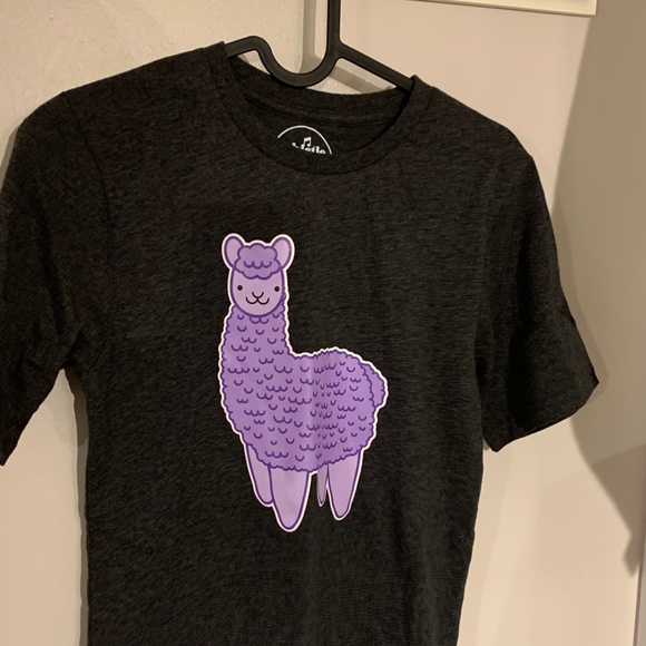 Short sleeve lama TEE - Picture 2 of 4